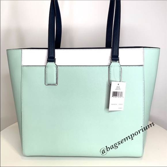 🤍 Kate Spade Large Colorblock Laptop Tote Bag 🤍 - Picture 9 of 15